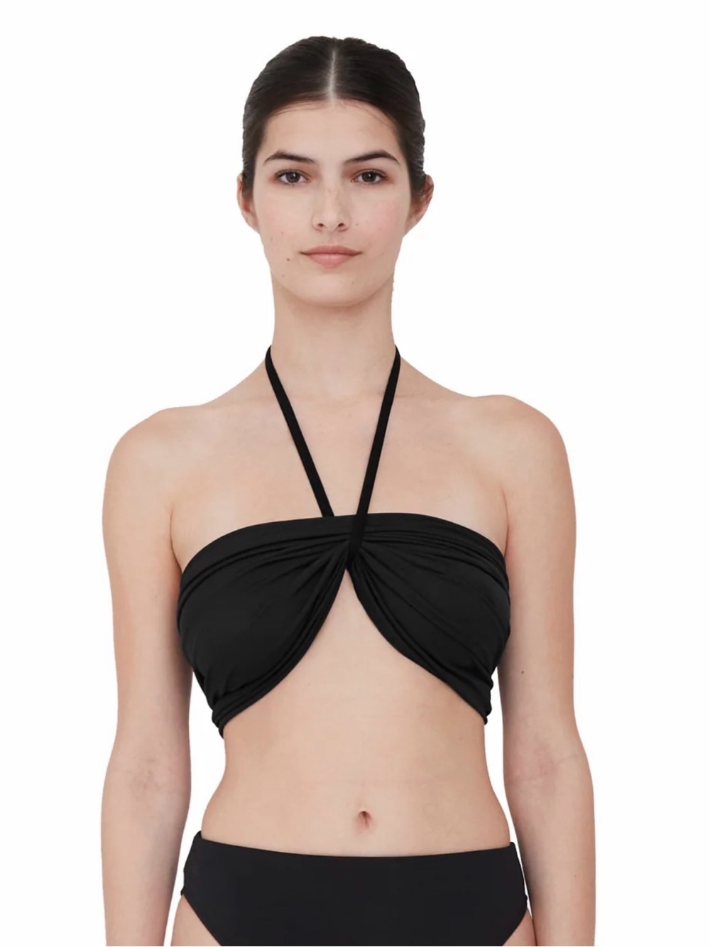 Beth Richard’s black fly top